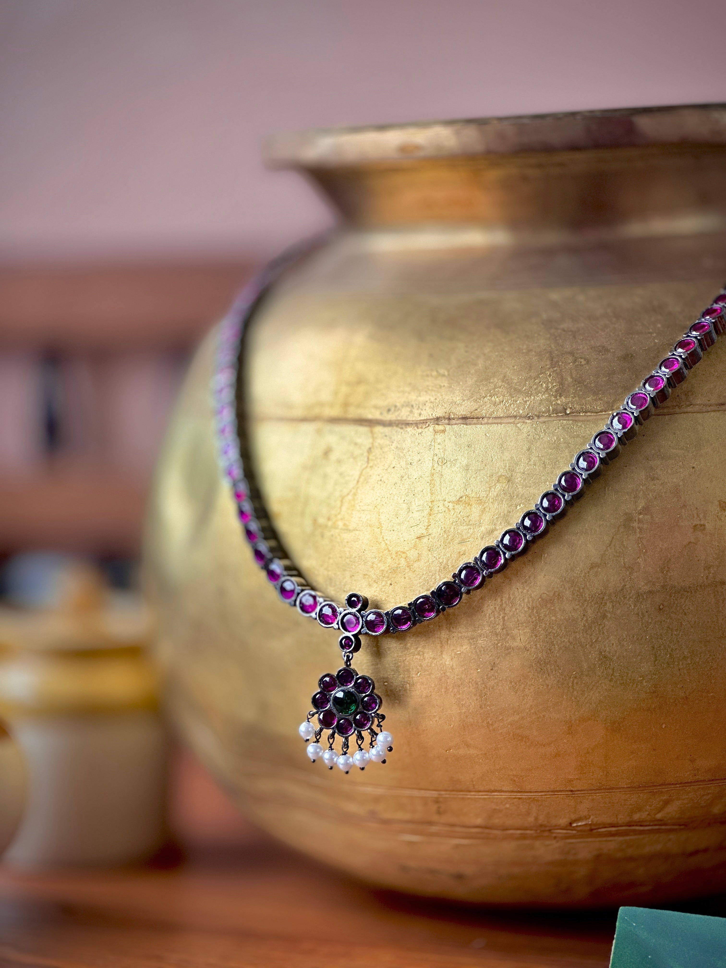 Temple Jewellery Necklaces – Tagged 