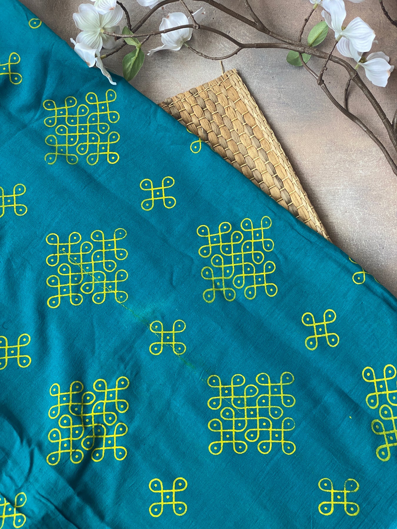 Tarantara Pattern Teal | Sacred pattern – Tarikita